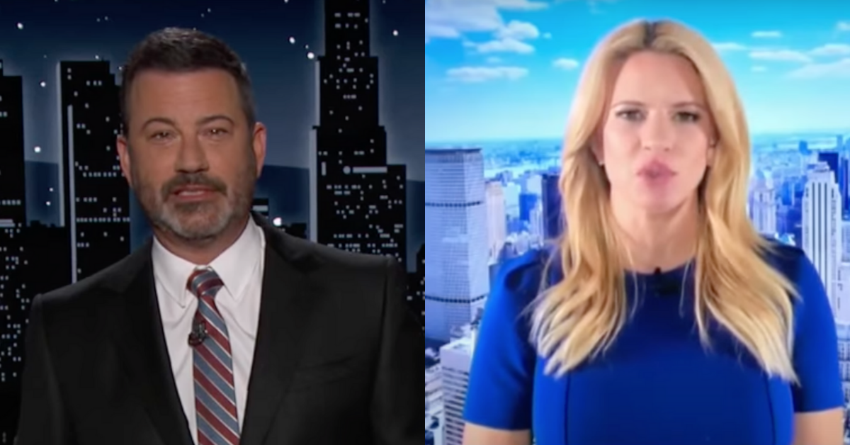 Jimmy Kimmel Mocks Newsmax Hosts After They Admit Hypocrisy Of Biden Christmas Tree Hit Piece