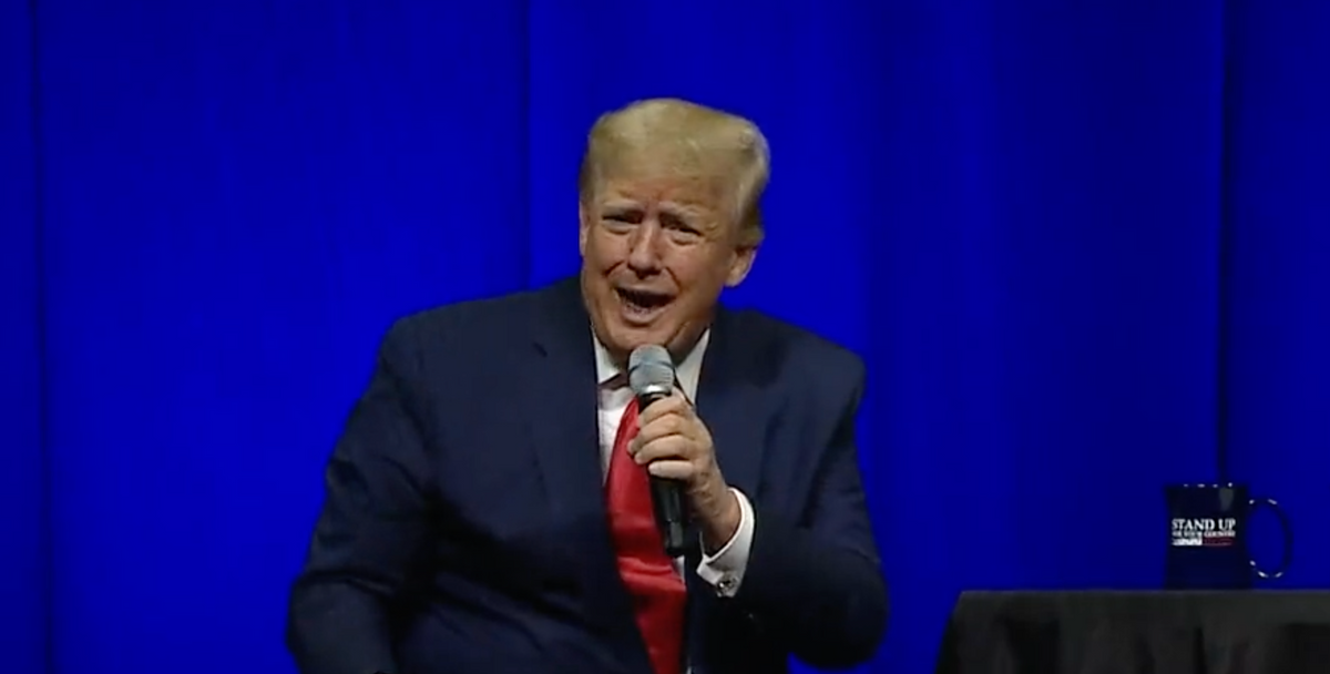 Trump Booed by His Own Supporters after Revealing He Got the Booster Shot—Because of Course