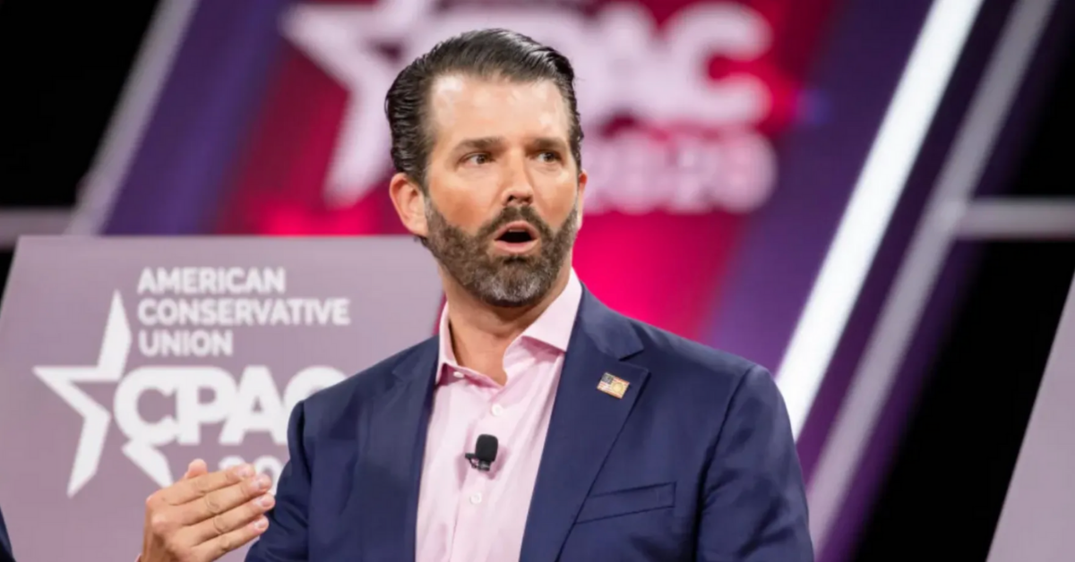 Don Jr. Implores Young Supporters To Ditch Peaceful Bible Rule Since It's 'Gotten Us Nothing'