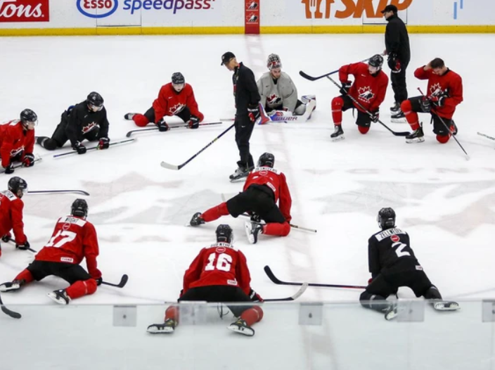 Canada's World Juniors Open Camp in Calgary with Gold Medal in Mind