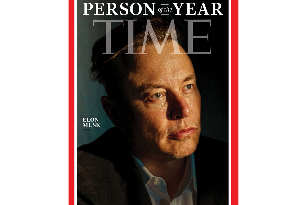 Elon Musk named Time's Person of the Year