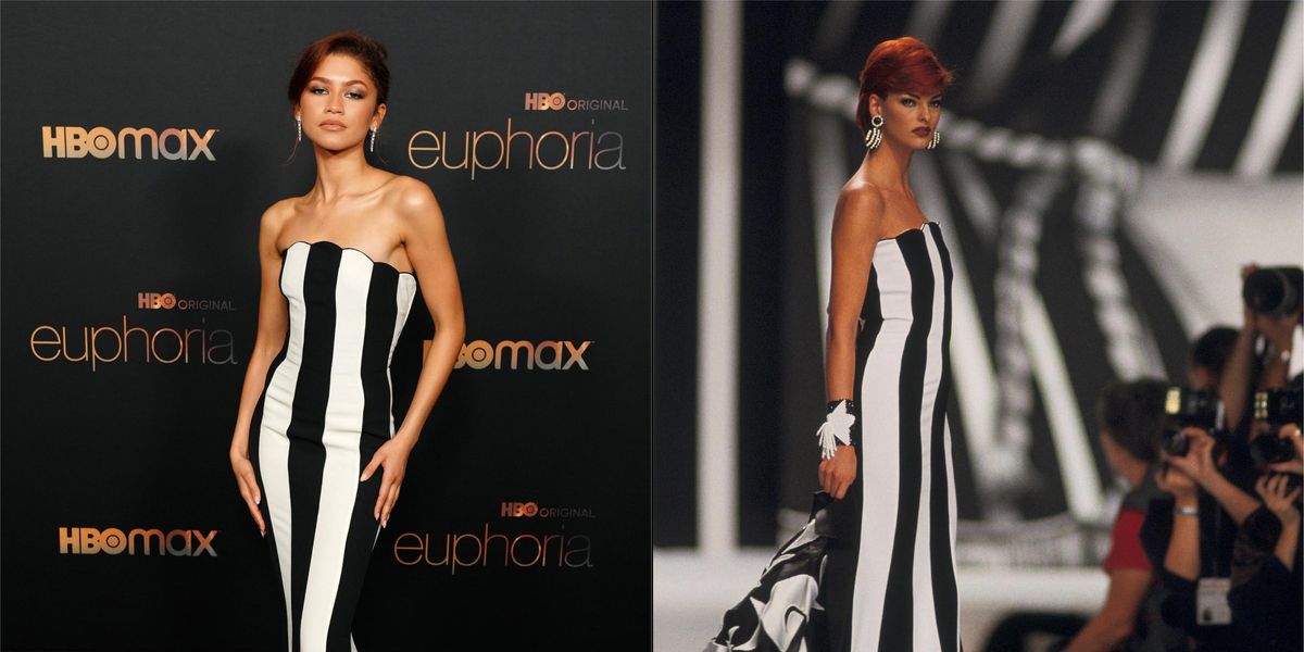 Zendaya's 'Euphoria' Premiere Dress Is a Vintage Valentino Throwback