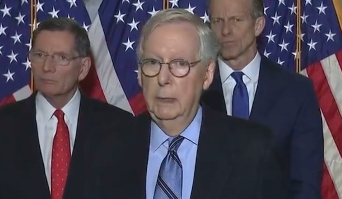 McConnell Ripped for Suggesting African Americans Are Not 'Americans' in Bizarre Voter Suppression Remarks