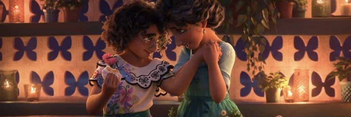 image of two characters from the movie Encanto