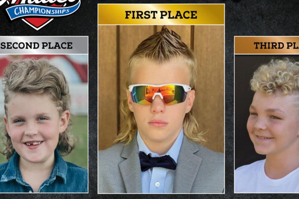mullet champs, kids mullet, mullet head