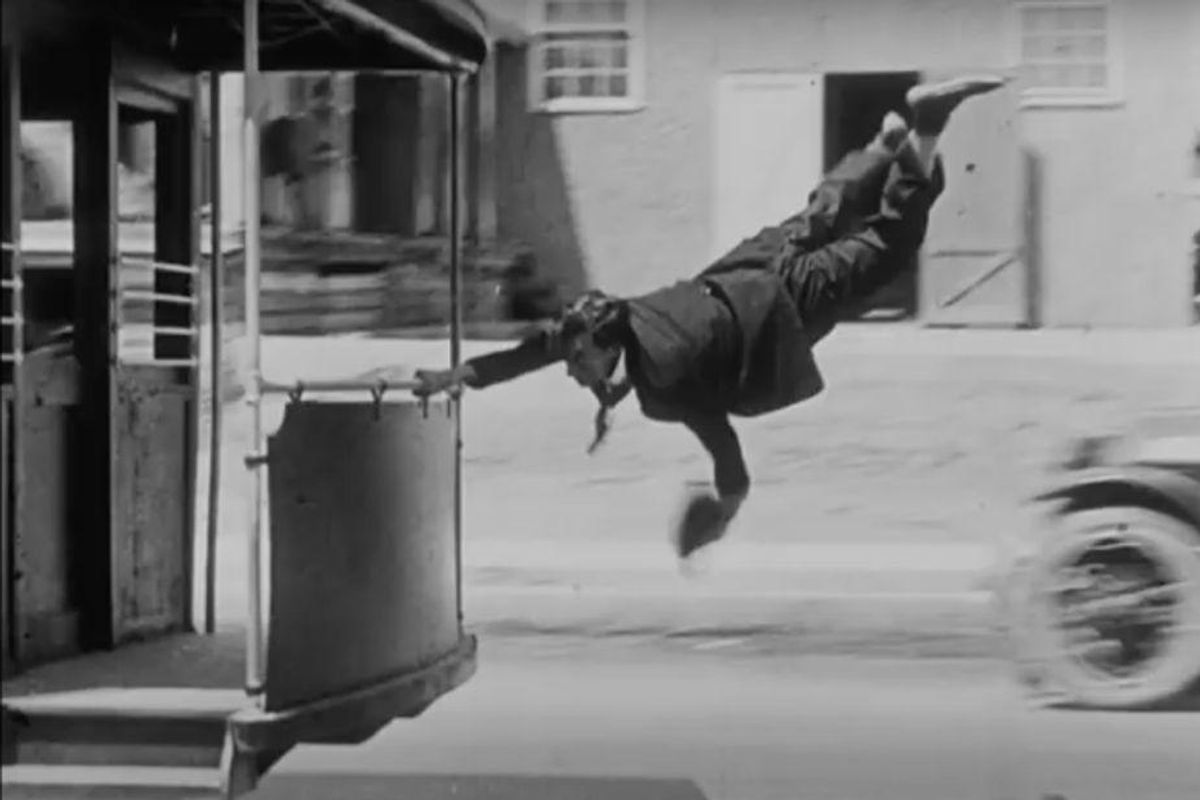 100 years later, Buster Keaton's legendary film stunts are absolutely jaw-dropping