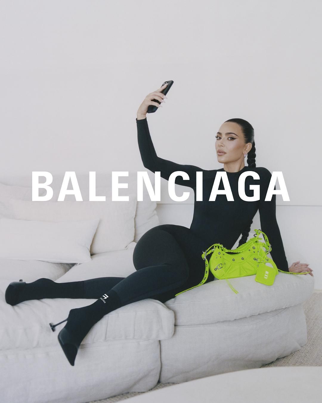 Kim Kardashian Lands First Balenciaga Campaign PAPER