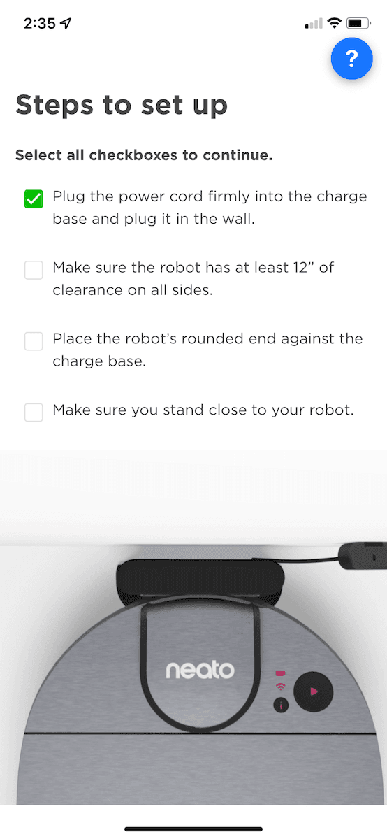 How to set up Neato D10 Robot Vacuum 