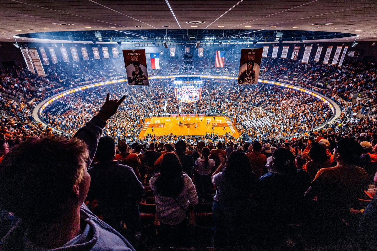 UT Austin basketball season tickets for sale at Moody Center austonia