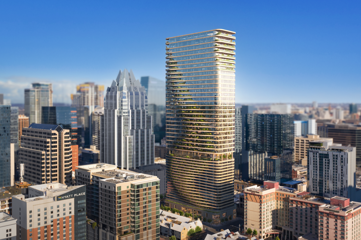 Downtown Austin gaining new 46-story tower, sky garden