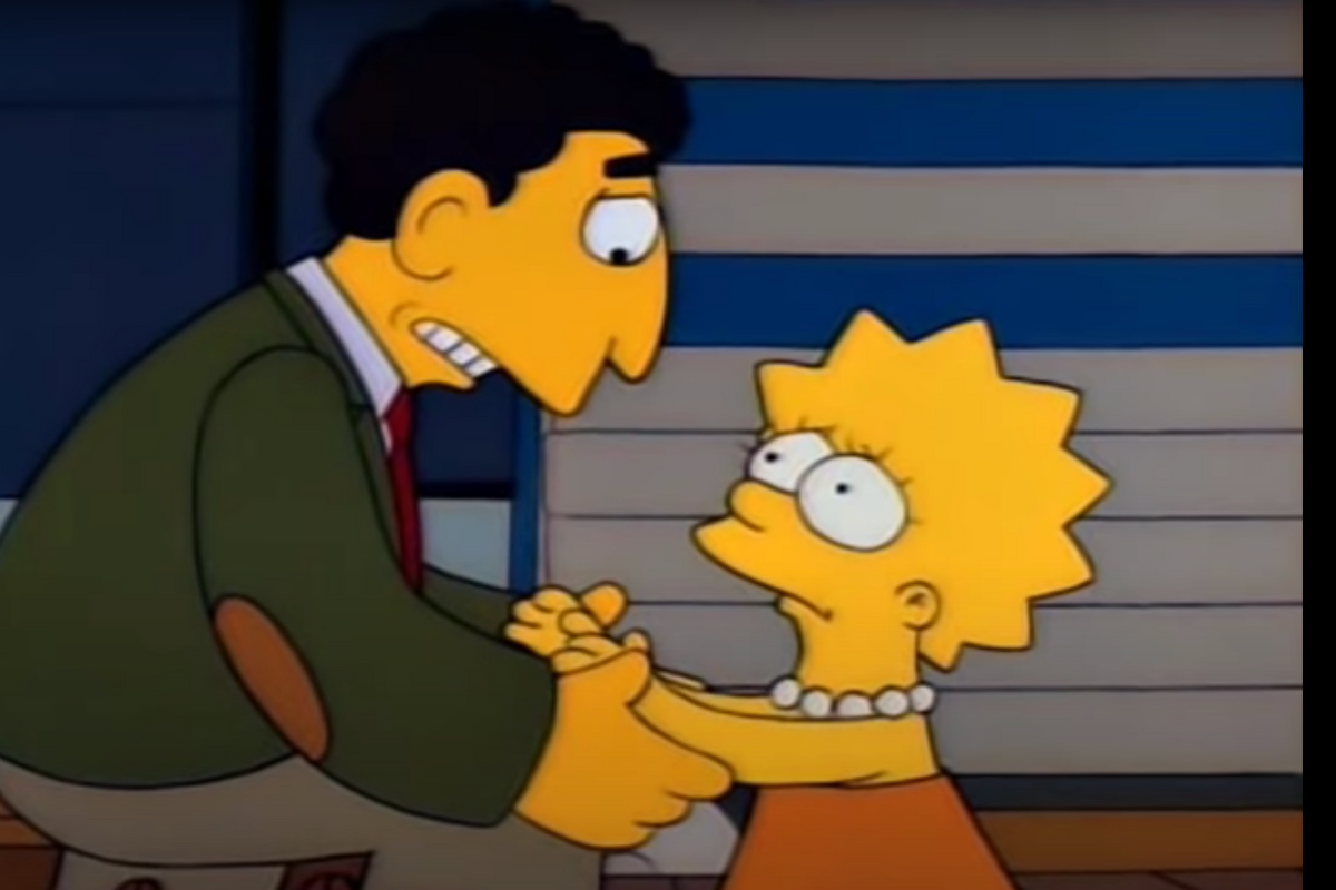 simpsons mr. bergstrom, simpsons substitute scene