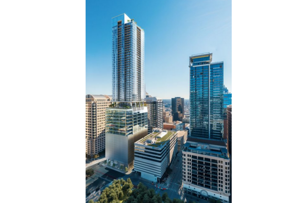 58-story tower to add apartments, offices and retail to downtown Austin