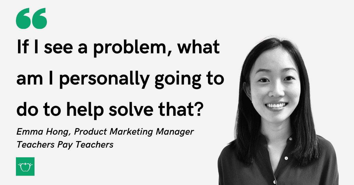 How TpT’s Emma Hong Is Making an Impact as a Product Marketing Manager