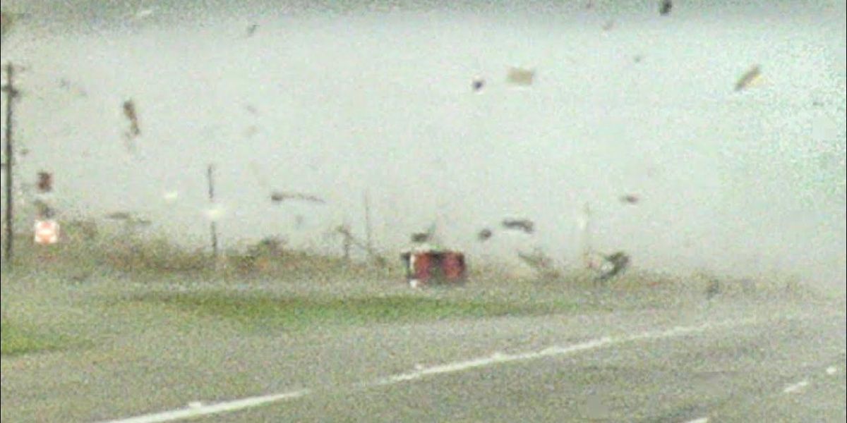 Incredible video shows truck being flipped, spun by Texas tornado