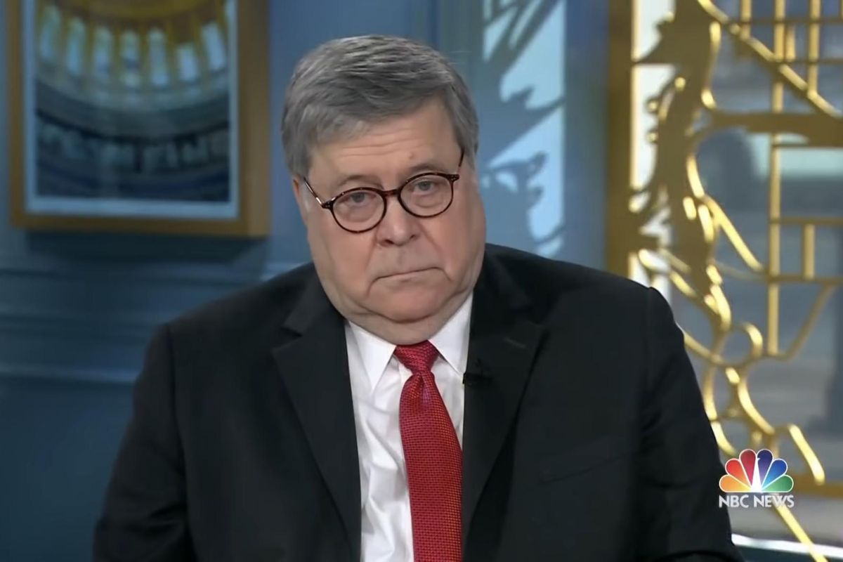 Bill Barr Says Trump Guilty AF, But Shouldn't Go To Jail Because It Will Make MAGA Mad
