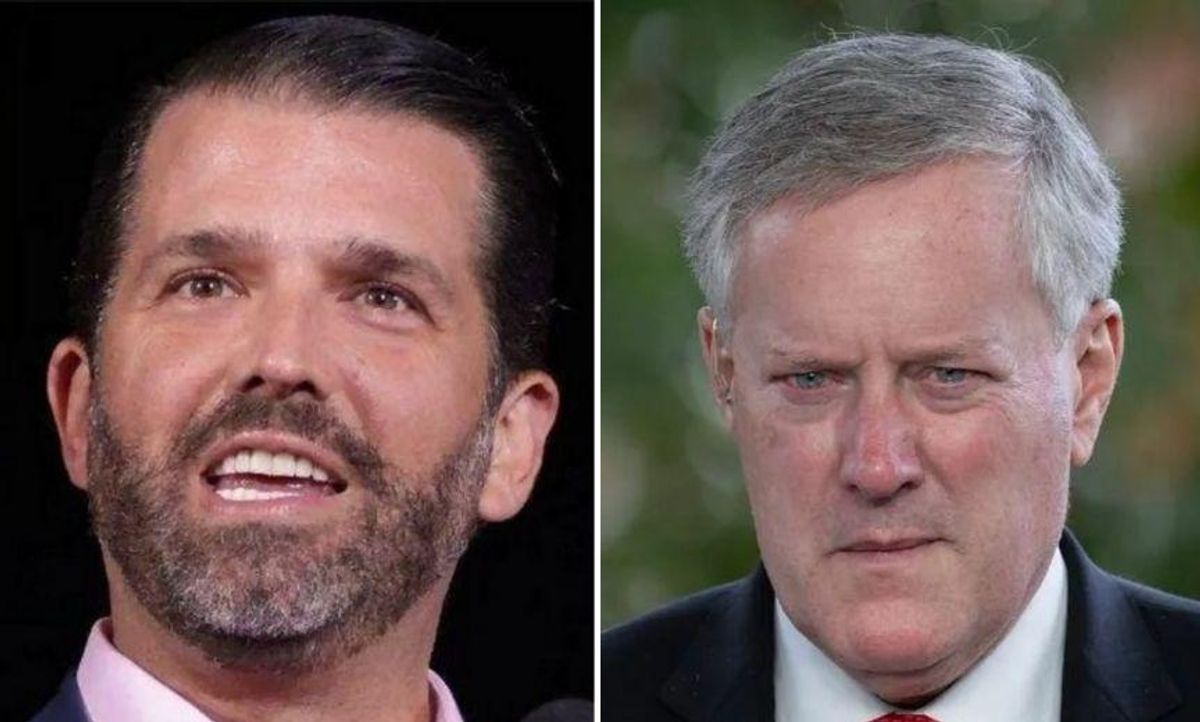 Damning Texts Suggest Don Jr. Had Plans to Steal the Election Before He Even Knew Trump Lost