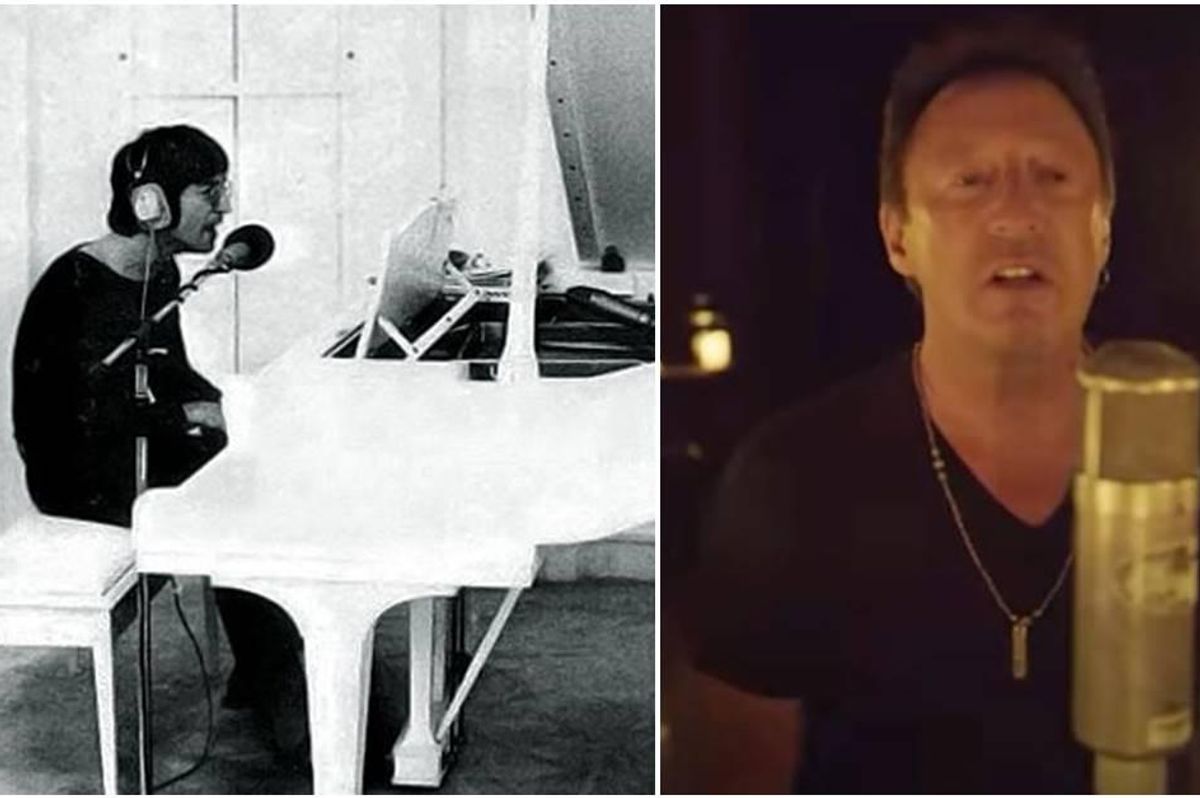julian lennon, john lennon, imagine