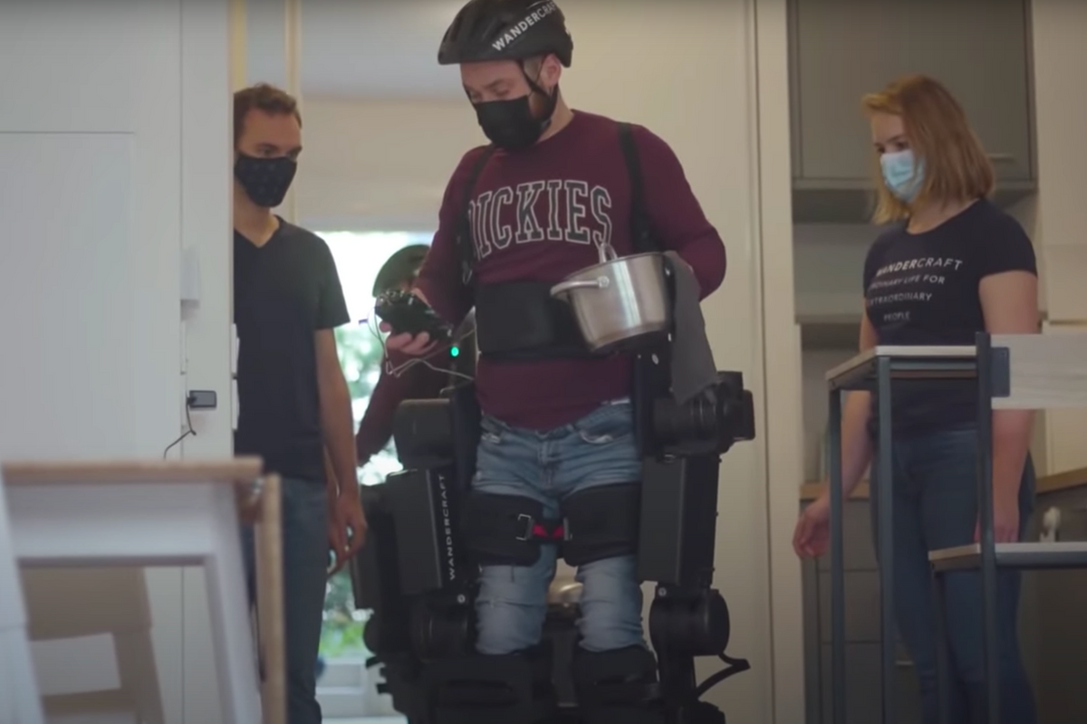 exoskeleton for wheelchair users