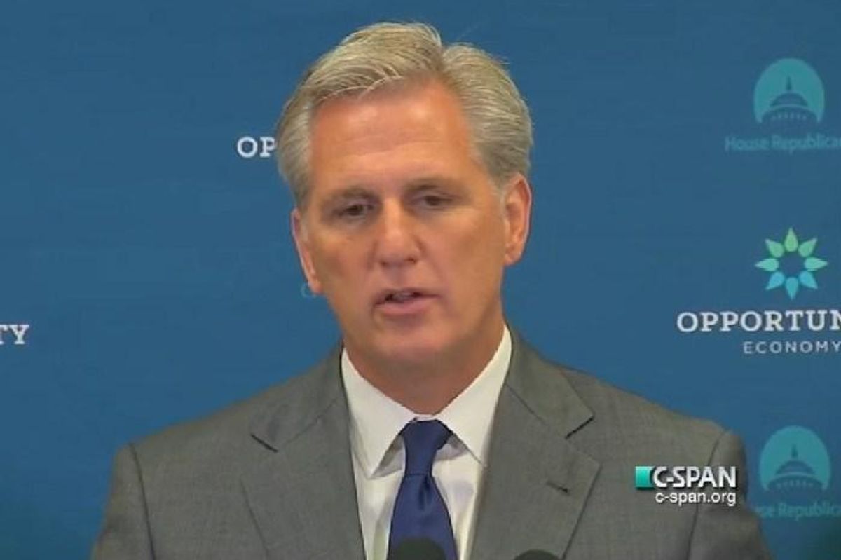 Wingnuts Grip Kevin McCarthy's Balls As He Vows To Boot Reps. Schiff, Swalwell, And Omar From Committees