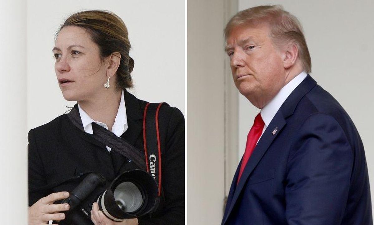 Trump Photographer Planned to Publish a Book of Her White House Photos—But Trump Got to It First