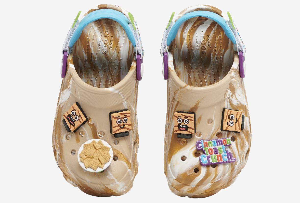 Crocs and General Mills team up to create a line of colorful shoes