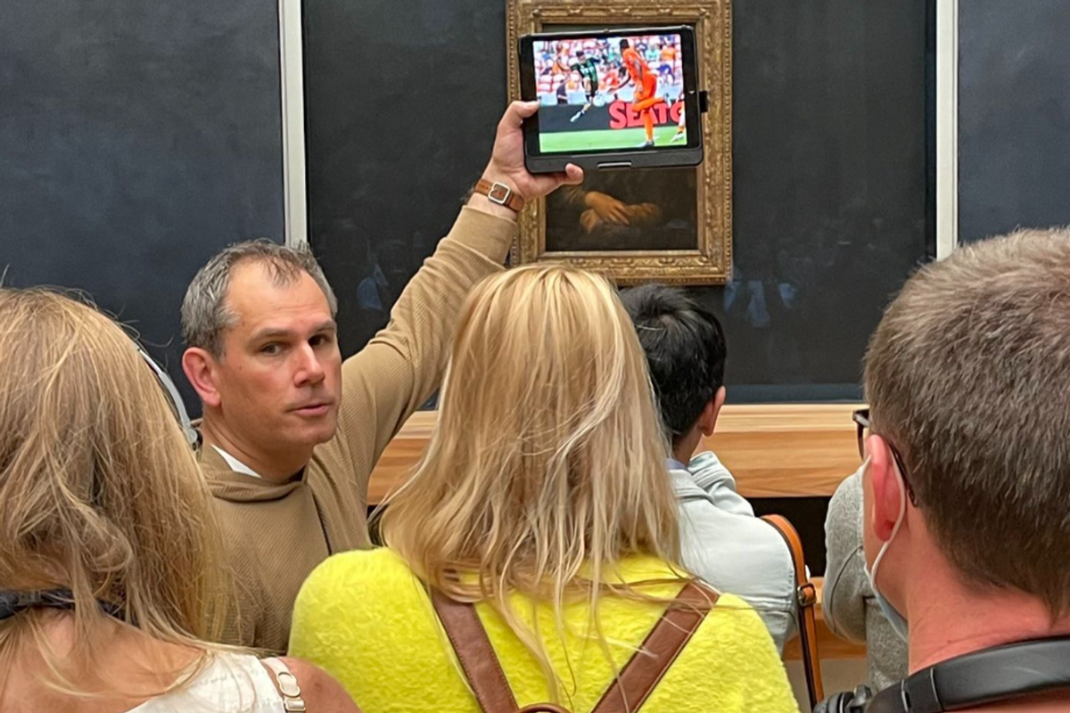 Request granted: Austin FC gets displayed in front of the Mona Lisa