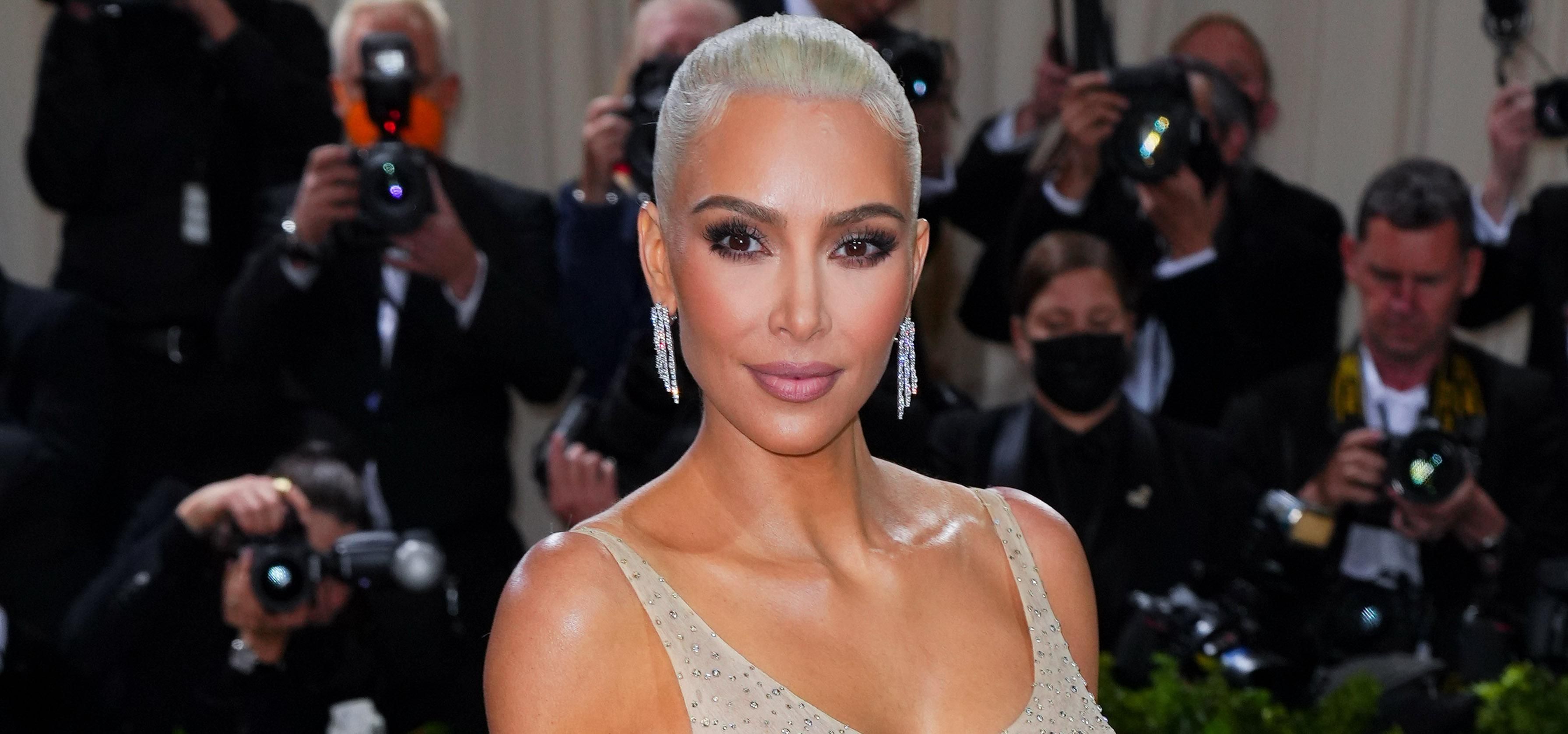 Kim Kardashian Criticized for Met Gala Marilyn Monroe Dress Diet photo pic