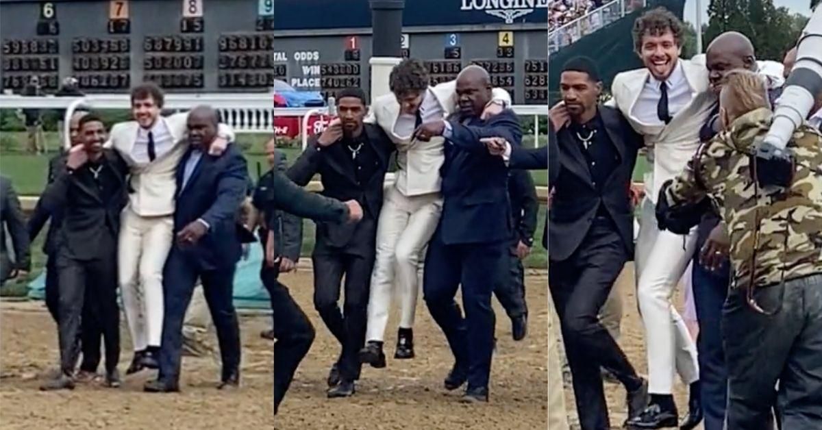 Kentucky Derby Tweets Video Of Black Men Carrying Jack Harlow Comic Sands