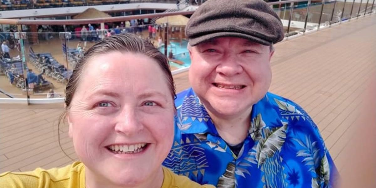 A couple in their 50s live permanently on a cruise ship because it's cheaper than a mortgage