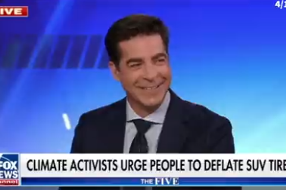 Fox News's Jesse Watters Let Air Out Of Woman's Tires, Called It Courtship