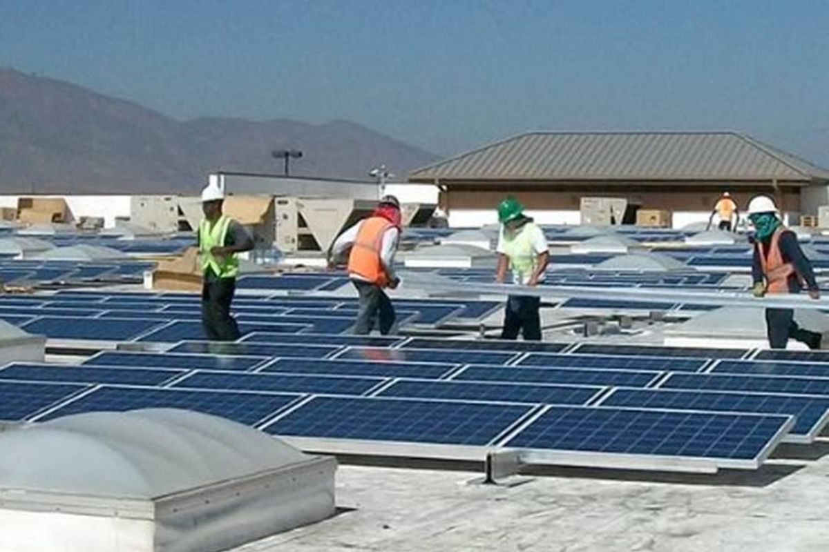 big-box solar, solar panels, climate change