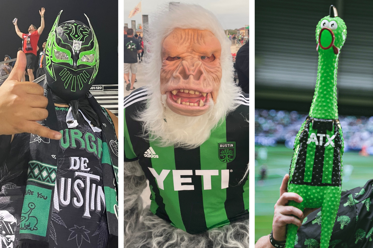 Masks, Meh-teh and a miracle chicken: Meet the 'cryptids' of Austin FC
