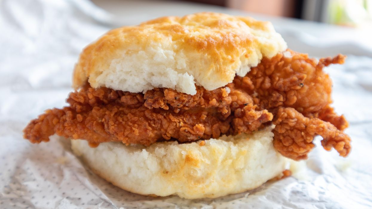 Chick-fil-A's spicy chicken biscuit is back
