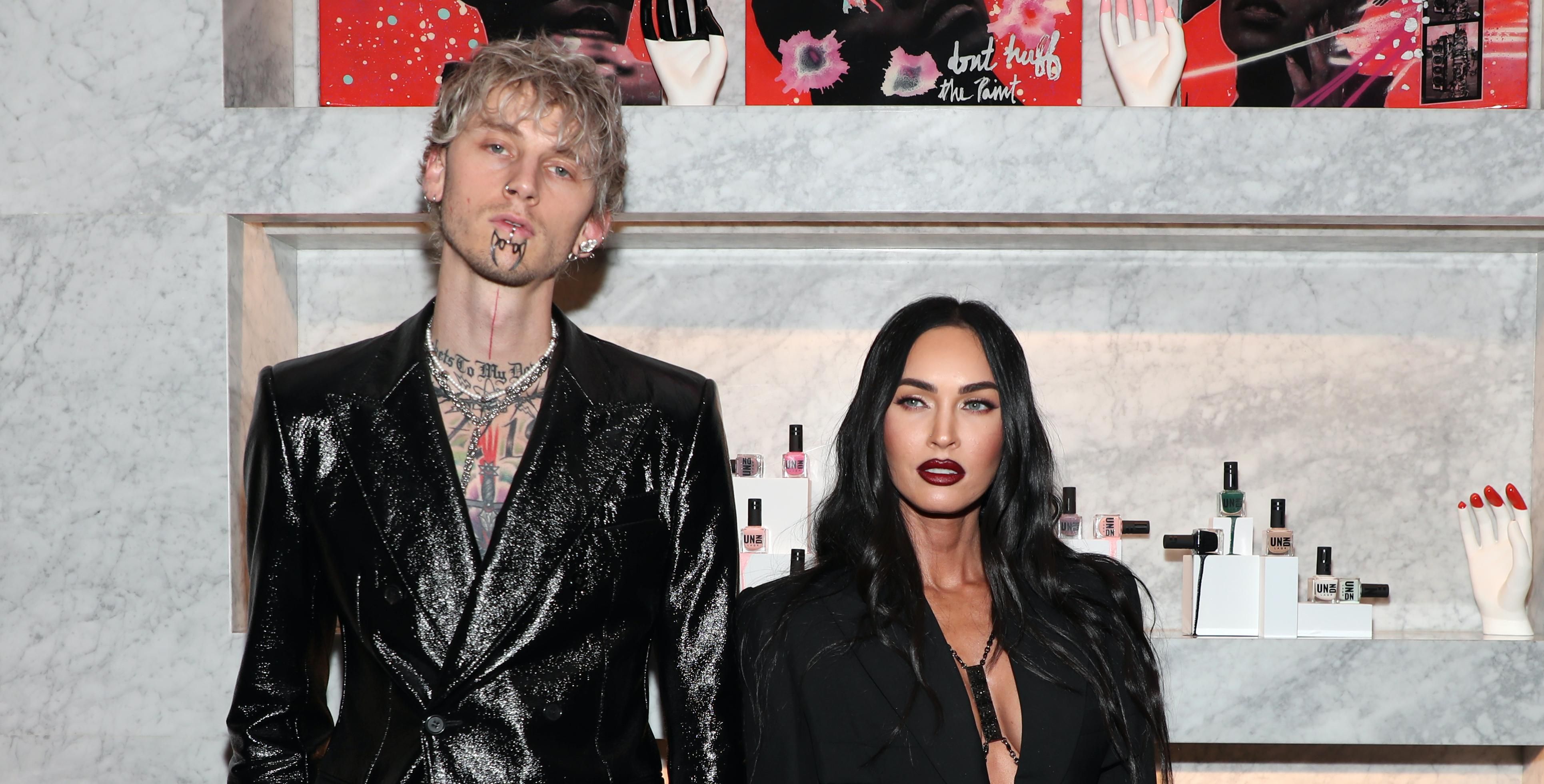 Megan Fox And Machine Gun Kelly Drink Each Other's Blood - PAPER