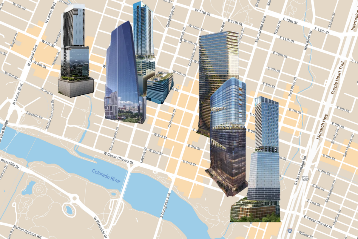 Heights, amenities and views: Here are a few of the skyscrapers leading Austin’s latest tower boom