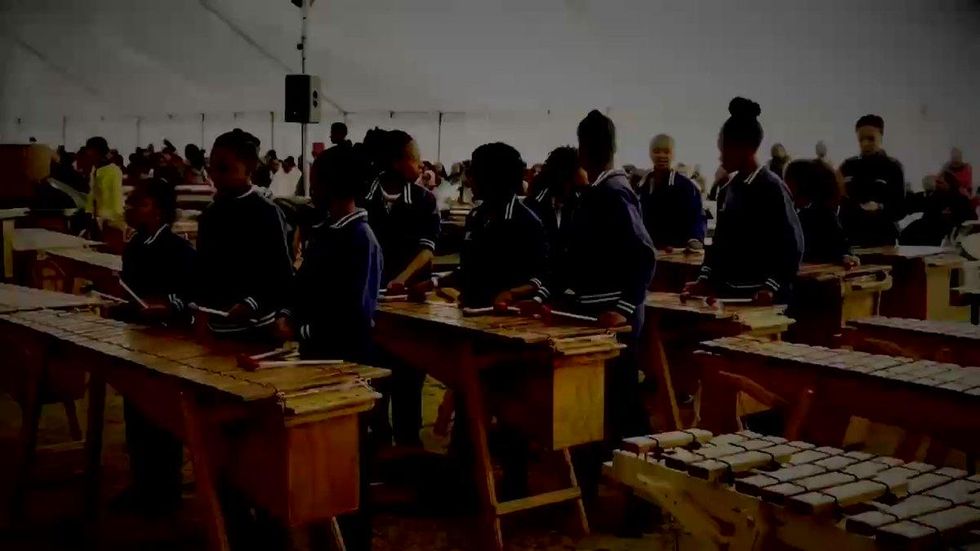 2. Awesome marimba band plays Vivaldi's "Spring" from "The Four Seasons