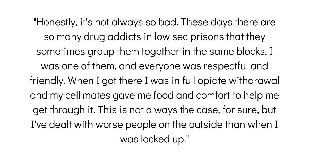 Former Inmates Disclose Which Things People On The Outside Wouldn't Understand About Prison