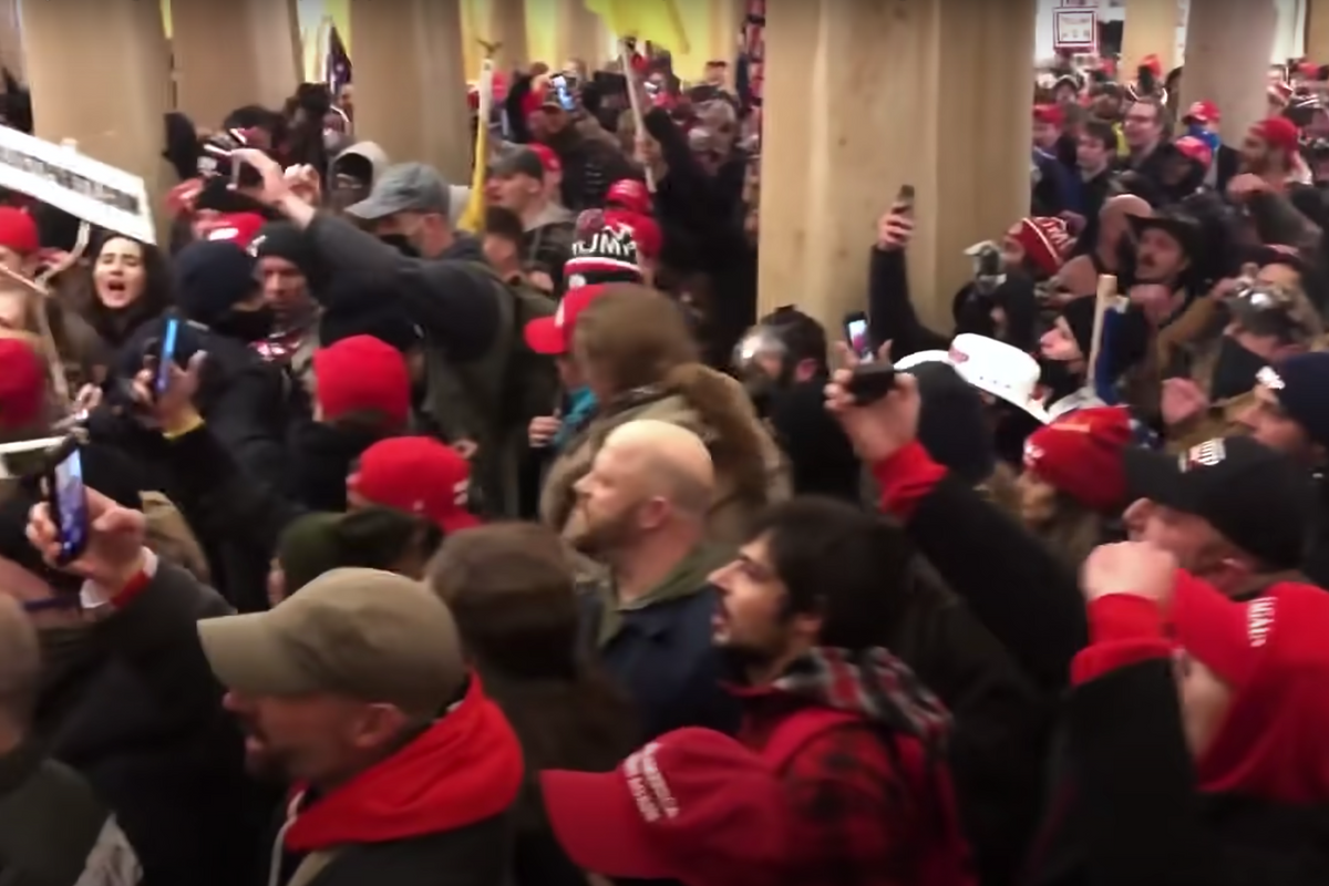 Trumpists invading the capitol
