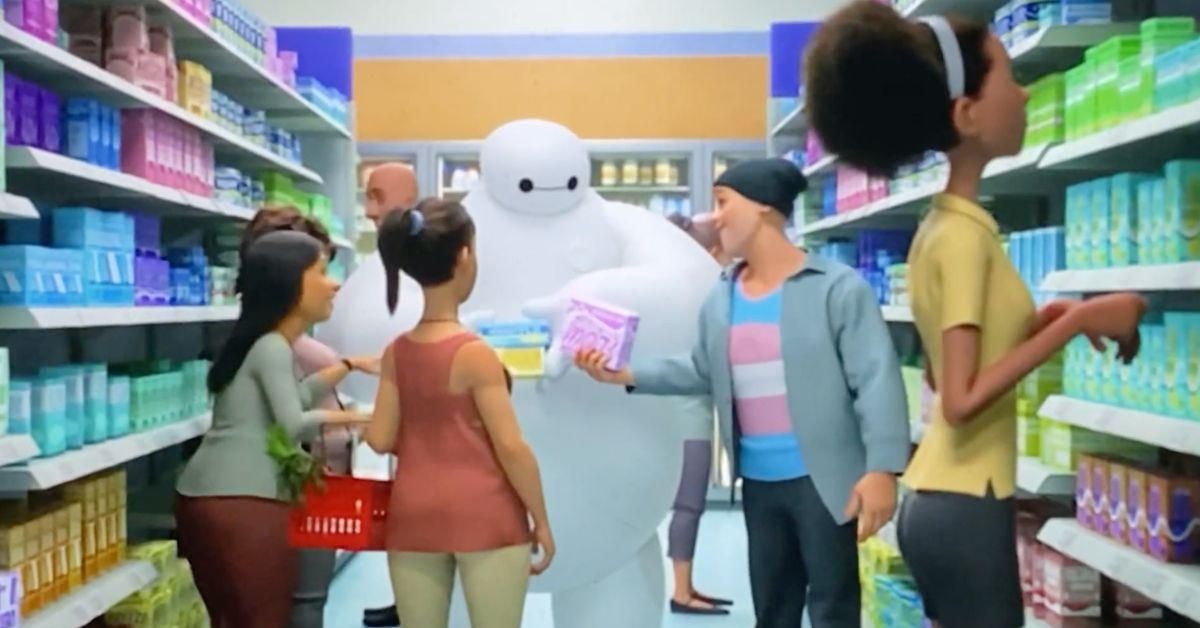 Conservatives Melt Down After New Disney+ Series Shows Trans Man Shopping For Menstrual Products
