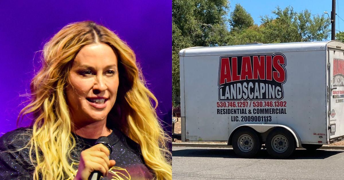 Alanis Morissette Had The Best Reaction After A Fan Discovered An 'Alanis Landscaping' Company
