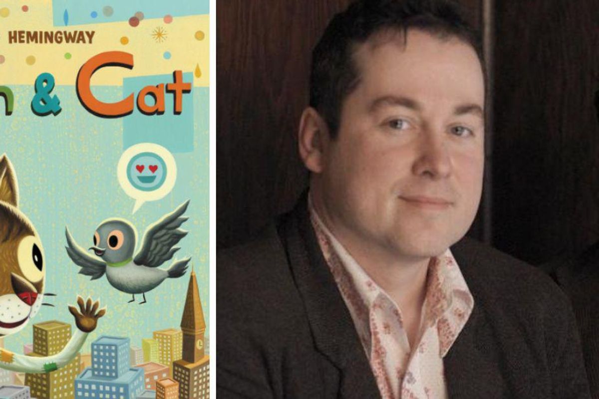 edward hemingway, pigeon and cat, homelessness, empathy, picture books