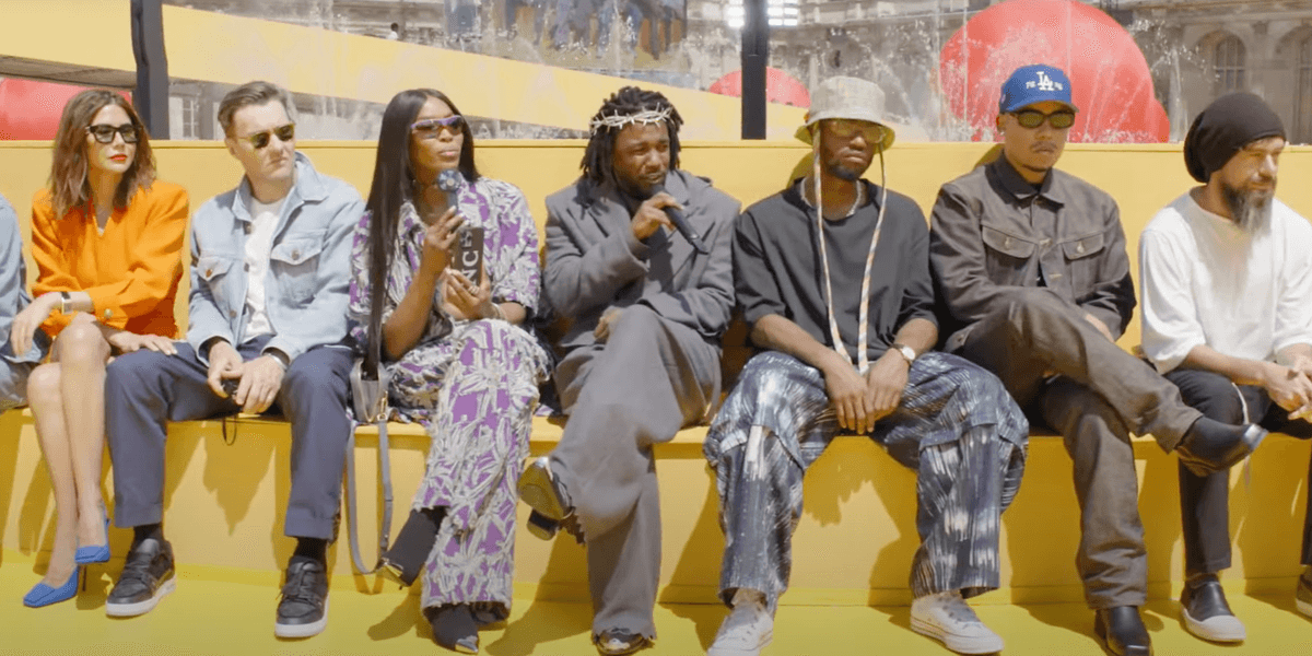 Kendrick Lamar Performed At Louis Vuitton S Men S Show Paper