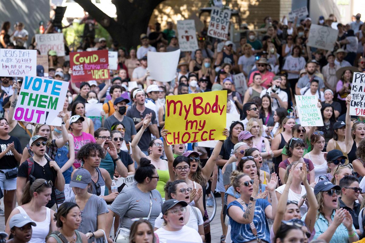 PHOTOS: Hundreds protest for abortion rights in Austin amid Roe v. Wade ruling
