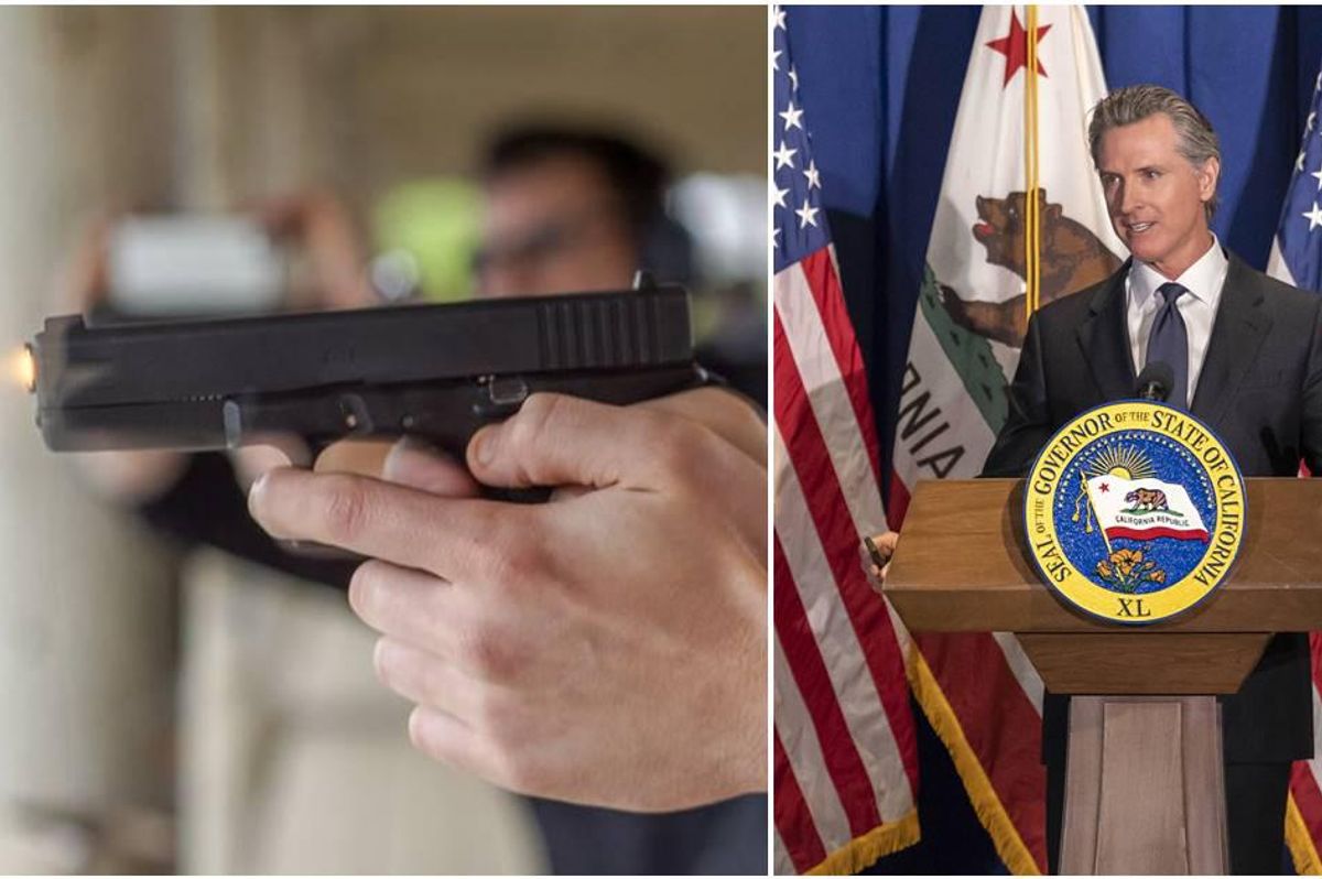 guns california, gavin newsom, gun laws