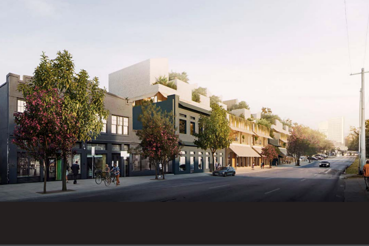 West Sixth Street could gain retail, office space under plans for a mixed-use development