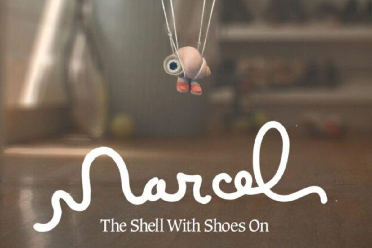 marcel the shell, movie, marcel the shell with shoes on