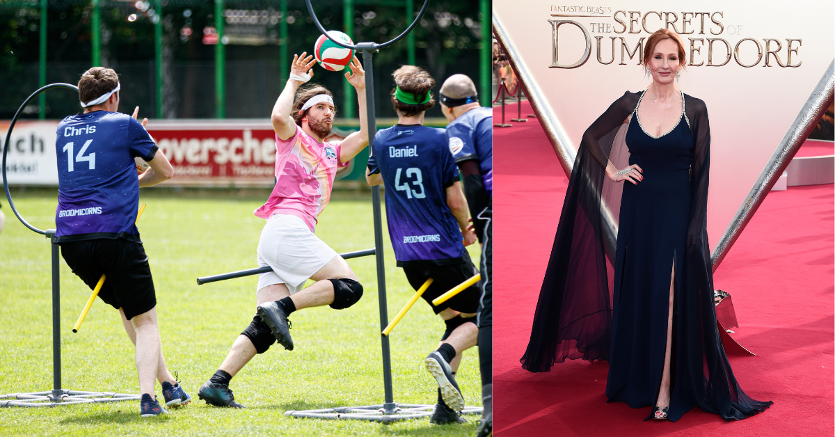 Quidditch Renamed Quadball To Distance From JK Rowling - Comic Sands