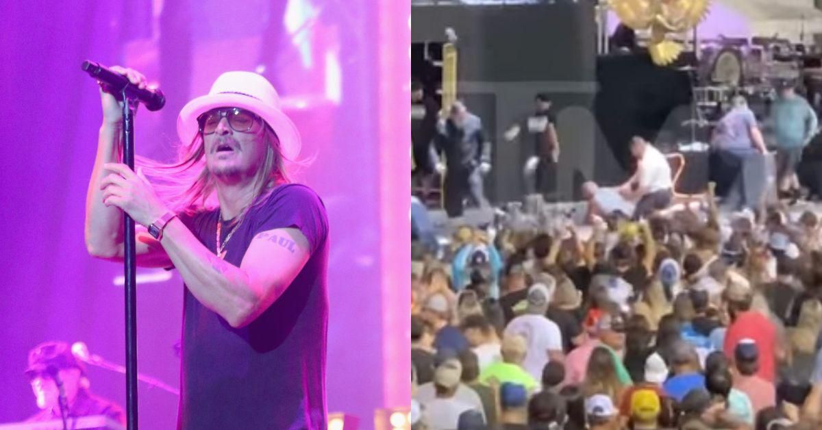 Furious Kid Rock Fans Trash Venue After North Dakota Concert Canceled Due To 'High Winds'