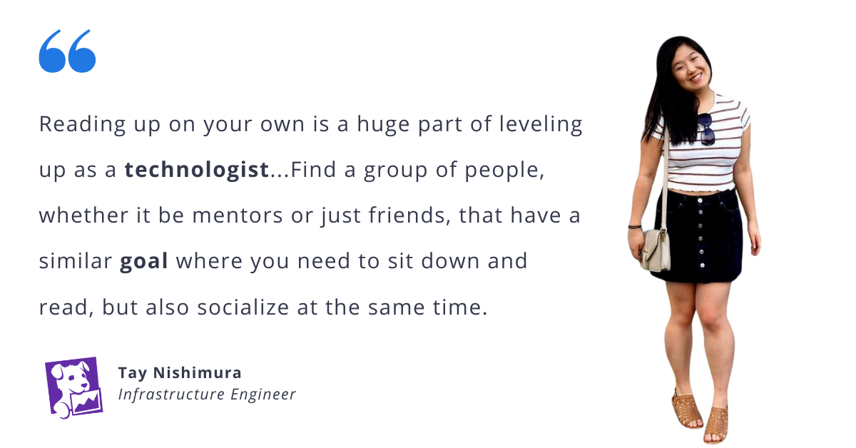 Tay Nishimura from Datadog on How She Built the Confidence to Transition into Infrastructure Engineering
