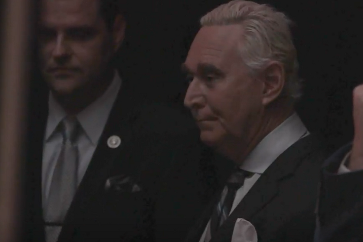 Let's All Be Shocked And Surprised By This Matt Gaetz/Roger Stone Hot Mic Situation